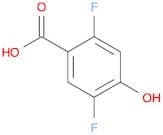 Benzoic acid, 2,5-difluoro-4-hydroxy-