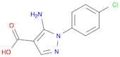 5-Amino-1-(4-chlorophenyl)-1H-pyrazole-4-carboxylic acid