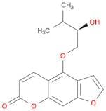 7H-Furo[3,2-g][1]benzopyran-7-one, 4-[(2R)-2-hydroxy-3-methylbutoxy]-