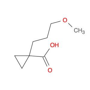 1-(3-methoxypropyl)cyclopropane-1-carboxylic acid