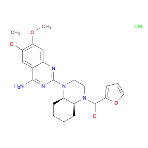 Methanone, [(4aR,8aS)-4-(4-amino-6,7-dimethoxy-2-quinazolinyl)octahydro-1(2H)-quinoxalinyl]-2-fura…