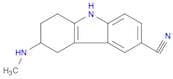 3-(Methylamino)-2,3,4,9-tetrahydro-1H-carbazole-6-carbonitrile