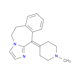 11-(1-methylpiperidin-4-ylidene)-5,6-dihydroimidazo[2,1-b][3]benzazepine