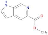 1H-Pyrrolo[2,3-c]pyridine-5-carboxylic acid, methyl ester