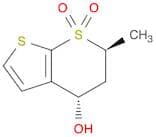 (4S,6S)-4-Hydroxy-6-methyl-5,6-dihydro-4H-thieno[2,3-b]thiopyran 7,7-dioxide