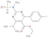 5-Pyrimidinecarboxylic acid, 4-(4-fluorophenyl)-6-(1-methylethyl)-2-[methyl(methylsulfonyl)amino]-…