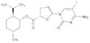 1,3-Oxathiolane-2-carboxylic acid, 5-(4-amino-5-fluoro-2-oxo-1(2H)-pyrimidinyl)-, (1R,2S,5R)-5-met…
