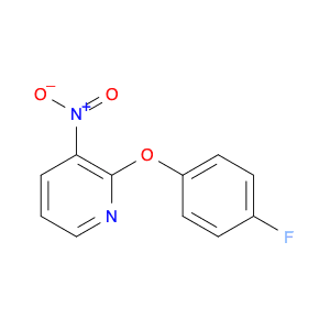 2-(4-FLUOROPHENOXY)-3-NITROPYRIDINE