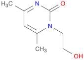 1-(2-hydroxyethyl)-4,6-dimethyl-1,2-dihydropyrimidin-2-one