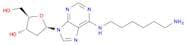 (2R,3S,5R)-5-(6-((6-Aminohexyl)amino)-9H-purin-9-yl)-2-(hydroxymethyl)tetrahydrofuran-3-ol