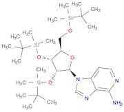 1H-Imidazo[4,5-c]pyridin-4-amine, 1-[2,3,5-tris-O-[(1,1-dimethylethyl)dimethylsilyl]-β-D-ribofuran…