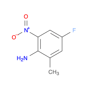 Benzenamine, 4-​fluoro-​2-​methyl-​6-​nitro-