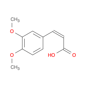 2-Propenoic acid, 3-(3,4-dimethoxyphenyl)-, (2Z)-
