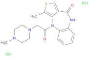 10H-Thieno[3,4-b][1,5]benzodiazepin-10-one, 4,9-dihydro-3-methyl-4-[2-(4-methyl-1-piperazinyl)acet…