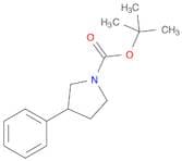 1-Pyrrolidinecarboxylic acid, 3-phenyl-, 1,1-dimethylethyl ester