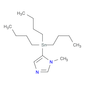 1H-Imidazole, 1-methyl-5-(tributylstannyl)-