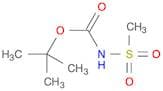 Carbamic acid, N-(methylsulfonyl)-, 1,1-dimethylethyl ester