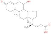Chol-4-en-24-oic acid, 7-hydroxy-3-oxo-, (7α)-