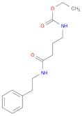 Carbamic acid, N-​[4-​oxo-​4-​[(2-​phenylethyl)​amino]​butyl]​-​, ethyl ester