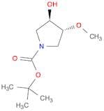 trans tert-Butyl-3-hydroxy-4-methoxypyrrolidine-1-carboxylate