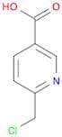 3-Pyridinecarboxylic acid, 6-(chloromethyl)-