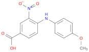 4-(4-Methoxyanilino)-3-nitrobenzoic acid