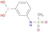 Boronic acid, B-[3-[(methylsulfonyl)amino]phenyl]-