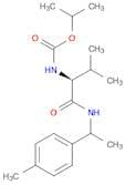 Carbamic acid, N-[(1S)-2-methyl-1-[[[1-(4-methylphenyl)ethyl]amino]carbonyl]propyl]-, 1-methylethy…