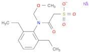 Ethanesulfonic acid, 2-[(2,6-diethylphenyl)(methoxymethyl)amino]-2-oxo-, sodium salt (1:1)