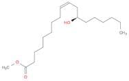 9-Octadecenoic acid, 12-hydroxy-, methyl ester, (9Z,12R)-