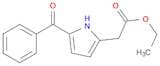 1H-Pyrrole-2-acetic acid, 5-benzoyl-, ethyl ester