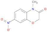2H-1,4-Benzoxazin-3(4H)-one, 4-methyl-7-nitro-
