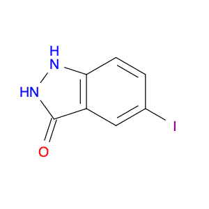 3H-Indazol-3-one, 1,2-dihydro-5-iodo-
