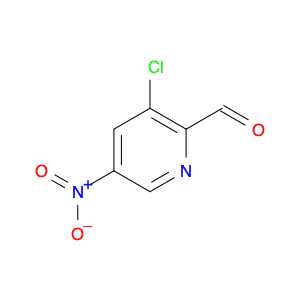 3-Chloro-5-nitropicolinaldehyde