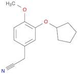 Benzeneacetonitrile, 3-(cyclopentyloxy)-4-methoxy-