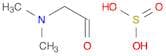 Acetaldehyde, 2-(dimethylamino)-, sulfite (1:1)