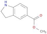 1H-Indole-5-carboxylic acid, 2,3-dihydro-, methyl ester