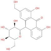 9(10H)-Anthracenone, 10-β-D-glucopyranosyl-1,8-dihydroxy-3-(hydroxymethyl)-, (10S)-