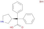 (S)-2,2-diphenyl-2-(pyrrolidin-3-yl)acetic acid hydrobromide
