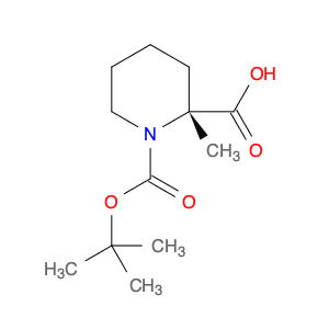 1,2-Piperidinedicarboxylic acid, 2-methyl-, 1-(1,1-dimethylethyl) ester, (2R)-