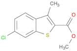 6-Chloro-3-methyl benzothiophene-2-carboxylic acid methyl ester