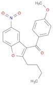 Methanone, (2-butyl-5-nitro-3-benzofuranyl)(4-methoxyphenyl)-