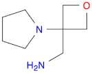 3-Oxetanemethanamine, 3-(1-pyrrolidinyl)-