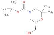(R)-tert-Butyl 6-(hydroxymethyl)-2,2-dimethylmorpholine-4-carboxylate