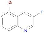 Quinoline, 5-​bromo-​3-​fluoro-