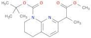 tert-Butyl 7-(1-methoxy-1-oxopropan-2-yl)-3,4-dihydro-1,8-naphthyridine-1(2H)-carboxylate