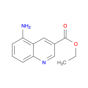 3-Quinolinecarboxylic acid, 5-amino-, ethyl ester