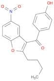 Methanone, (2-butyl-5-nitro-3-benzofuranyl)(4-hydroxyphenyl)-