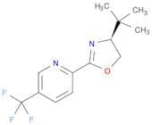 (S)-4-tert-Butyl-2-(5-(trifluoromethyl)pyridin-2-yl)-4,5-dihydrooxazole