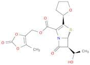 4-Thia-1-azabicyclo[3.2.0]hept-2-ene-2-carboxylic acid, 6-[(1R)-1-hydroxyethyl]-7-oxo-3-[(2R)-tetr…